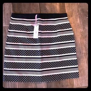 Vineyard Vines polka dot stripe Skirt 🐳❤️